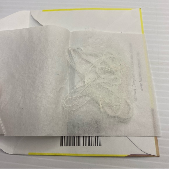 Jac-o-net Hair Net No 255 White Fine Mesh Bouffant Sz Durable Invisible Set of 2 - Picture 3 of 4